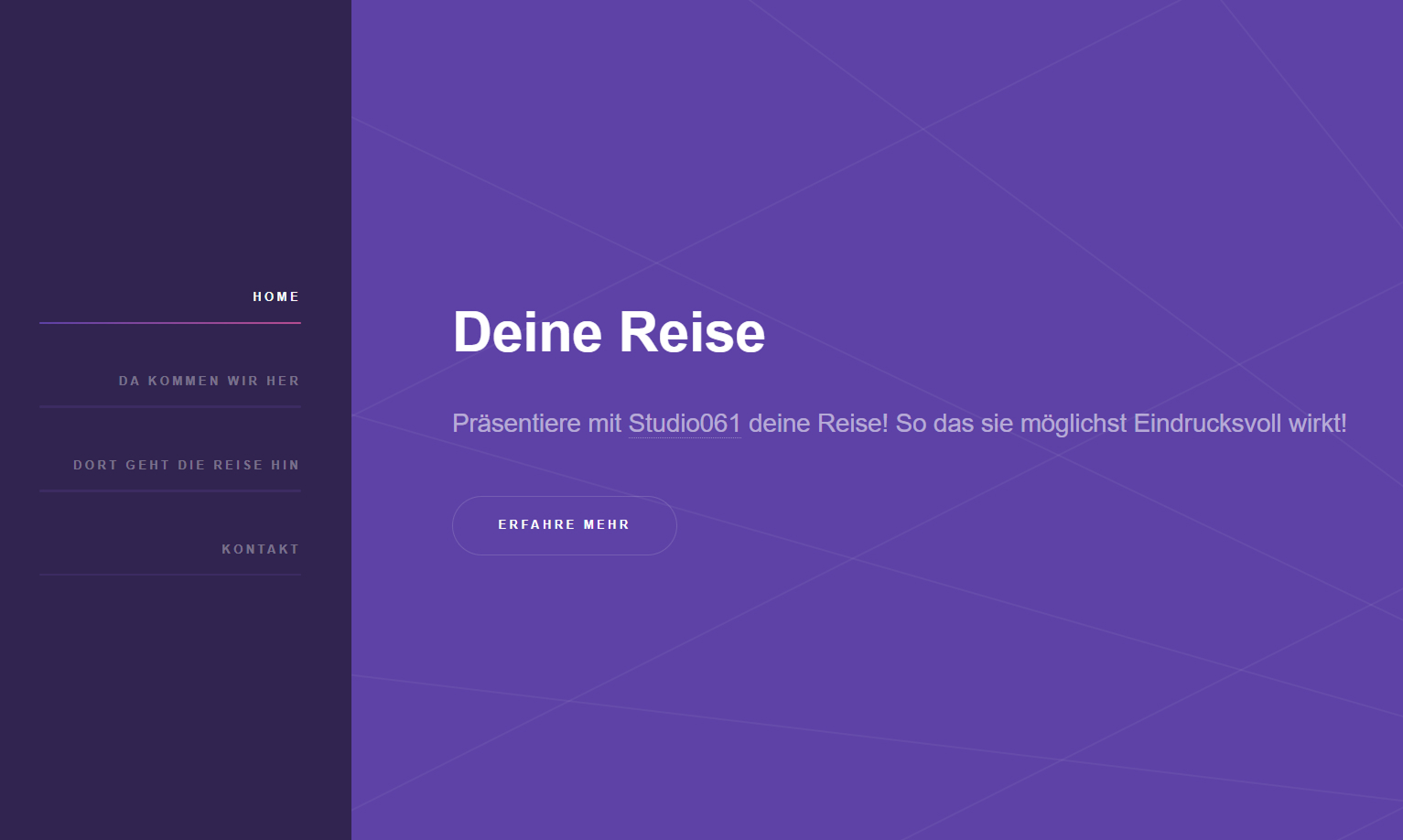 Responsive Webdesign-Projekt für einen Reiseblog